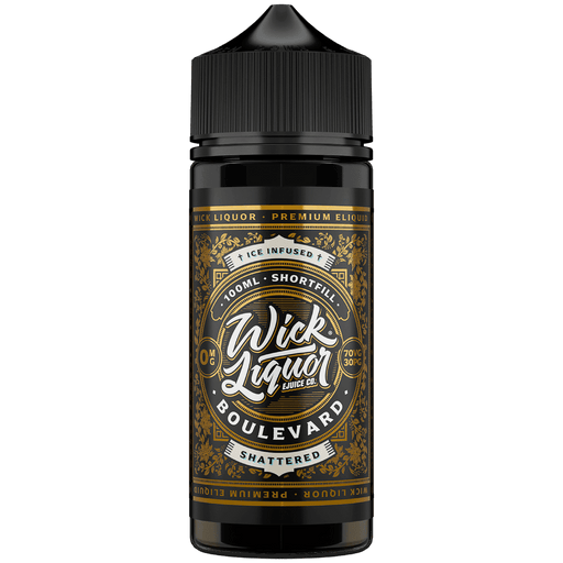 Wick Liquor - Boulevard Shattered 100ml - IFANCYONE WHOLESALE