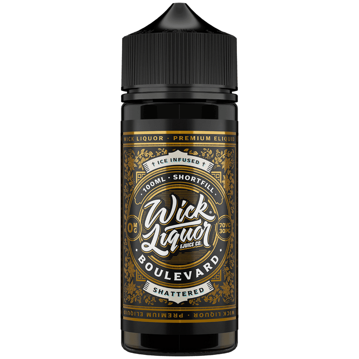 Wick Liquor - Boulevard Shattered 100ml - IFANCYONE WHOLESALE