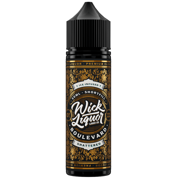 Wick Liquor - Boulevard Shattered Big Block 50ml - IFANCYONE WHOLESALE