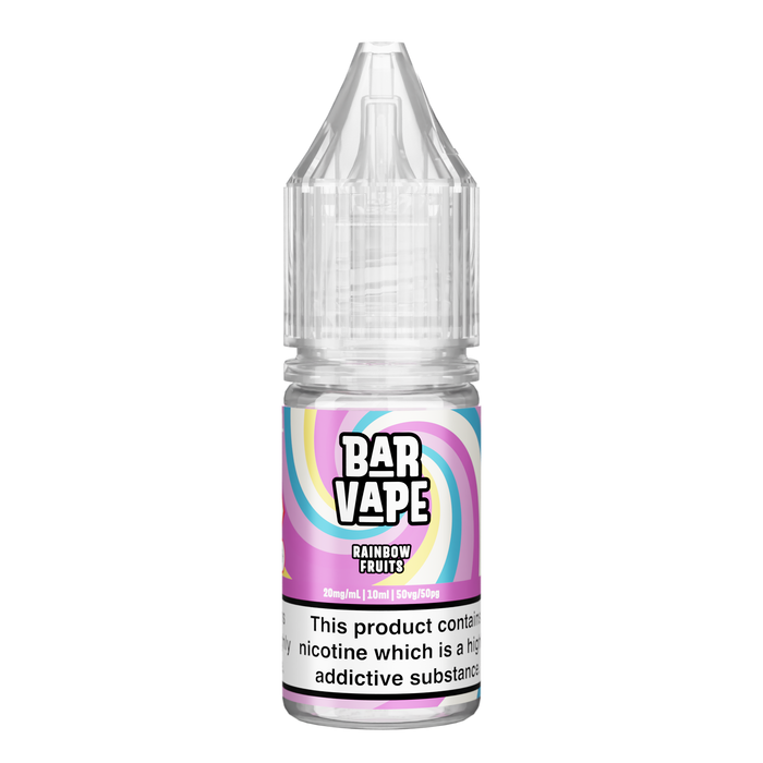 BAR VAPE - RAINBOW FRUITS  - 10ML NIC SALTS