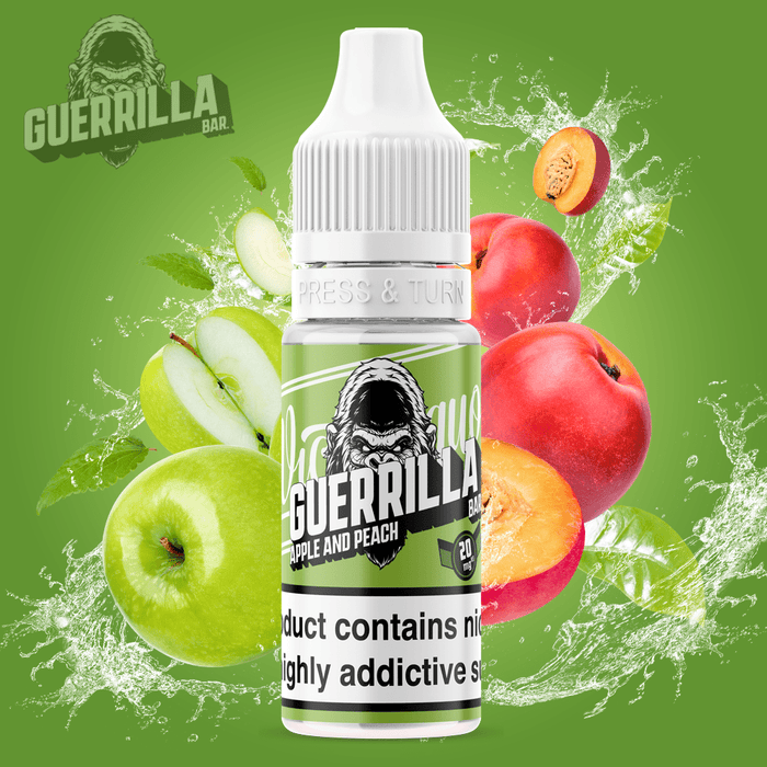 Guerrilla Bar 10ml NS - Apple & Peach - IFANCYONE WHOLESALE